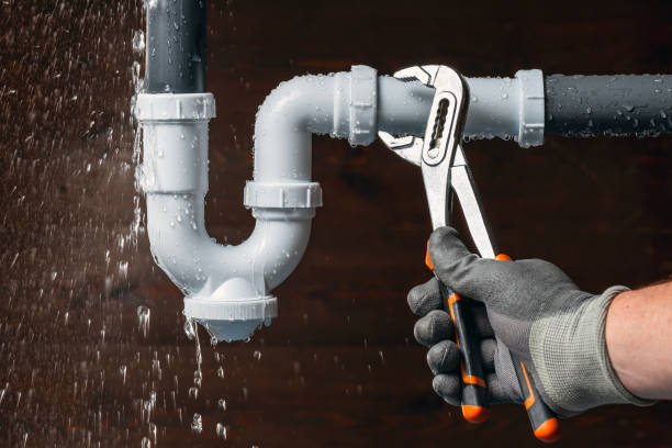 Professional Drain Cleaning technician working in Westville, IN
